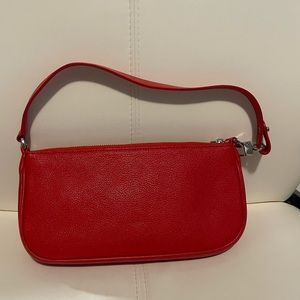 Authentic Red BY FAR RACHEL Bag